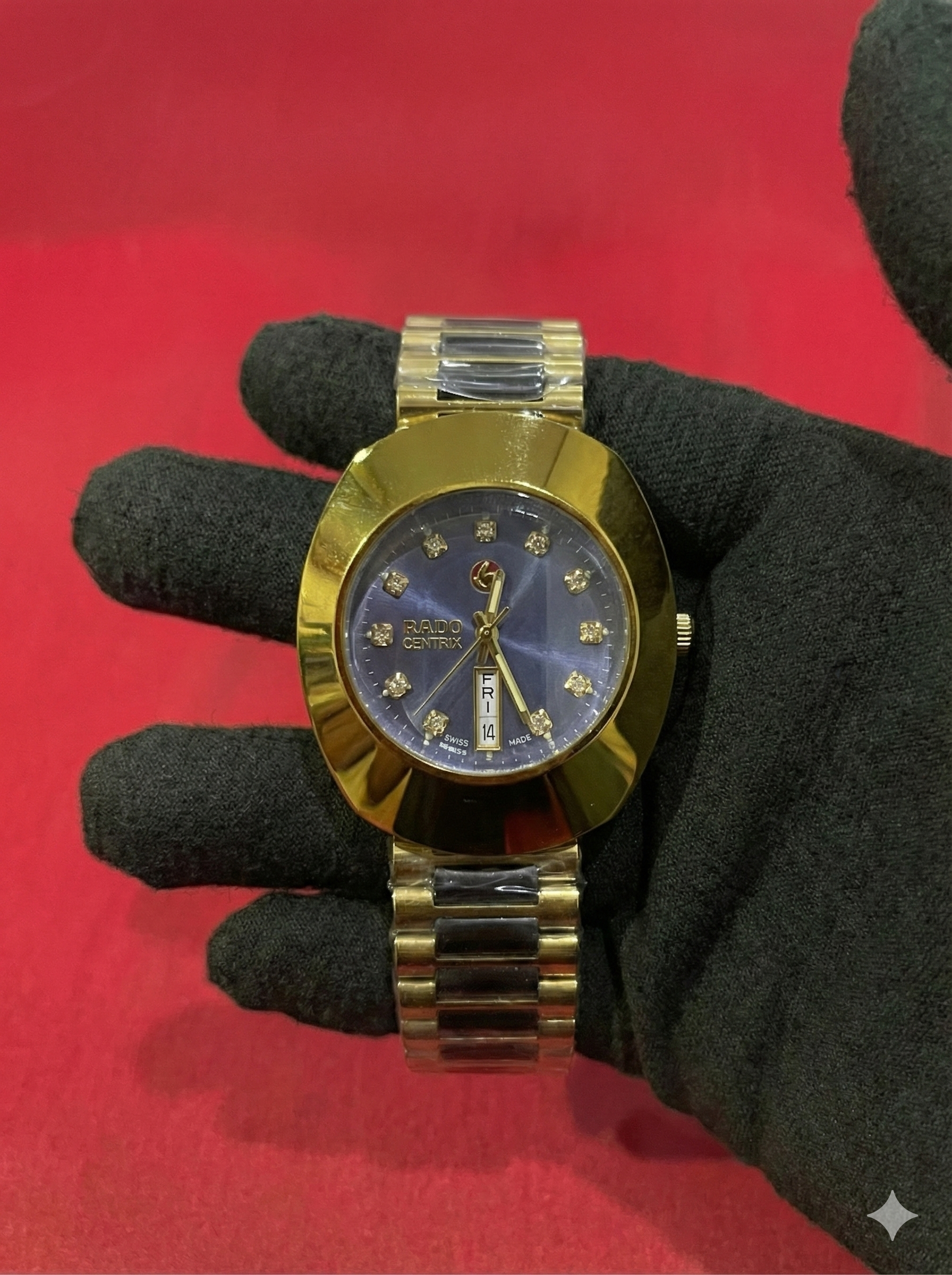RADO GOLD WITH PREMIUM BLUE DIAL