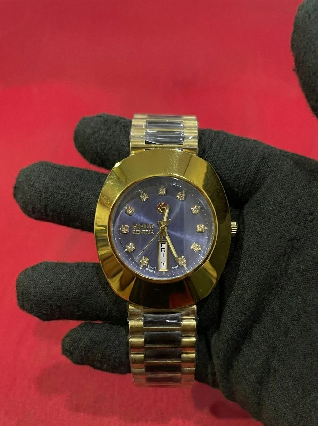 RADO GOLD WITH PREMIUM BLUE DIAL