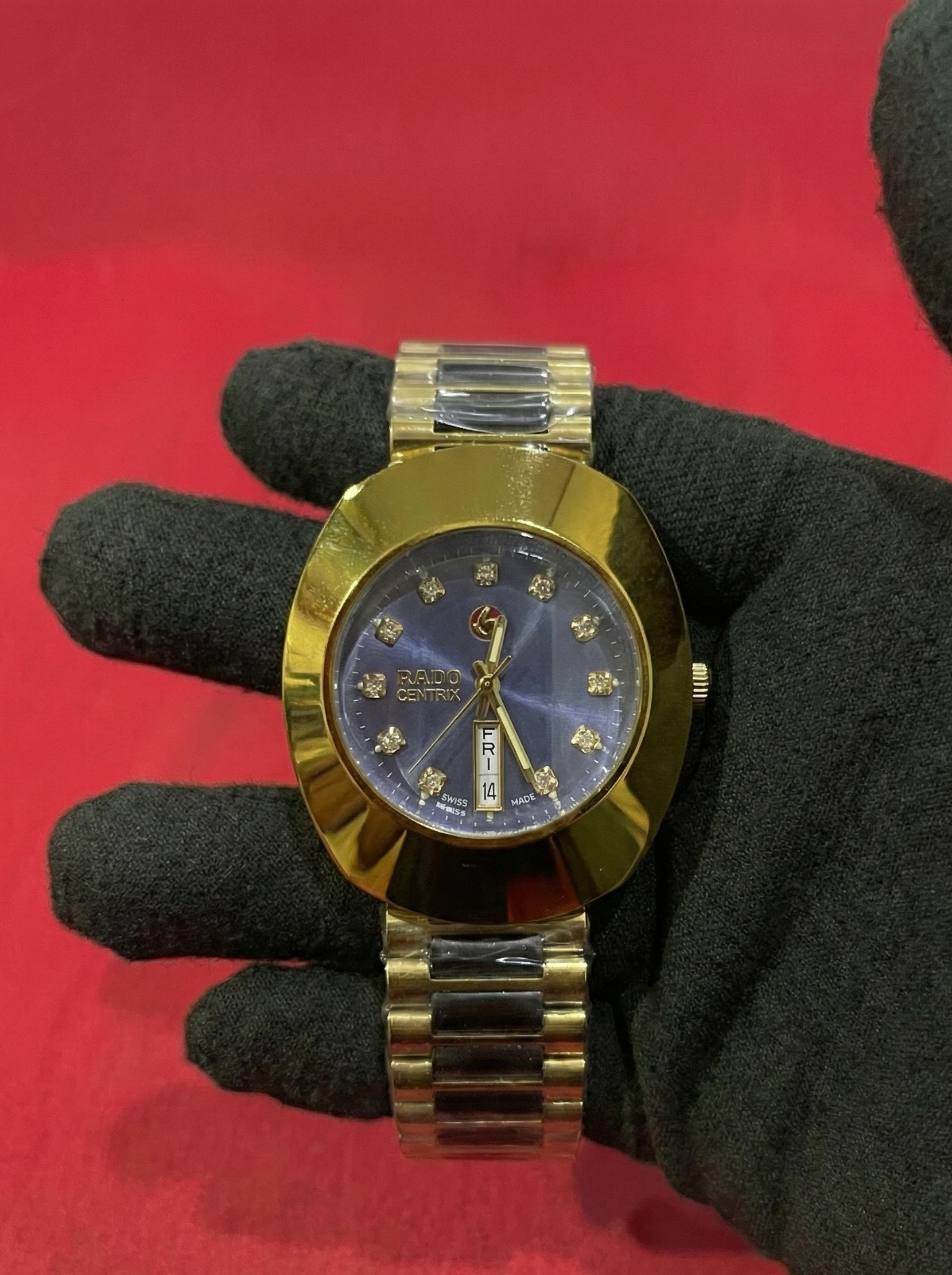 RADO GOLD WITH PREMIUM BLUE DIAL